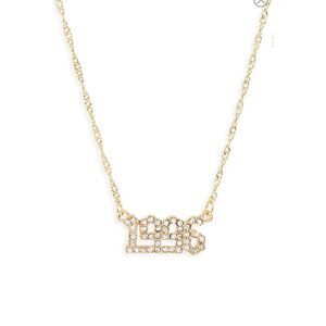 1996 Nordstrom BP Gold Birth Year Pendant Necklace